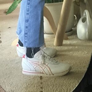 Vintage ASICS Sneaker Red White Trainer All